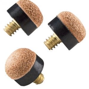 Biljardikepin 9,5 mm messinkikierrenahka