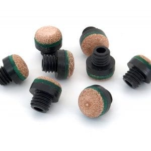 Biljardikepin 12 mm muovikierrenahka