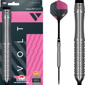 Bull's Volt Pink CP Steeltip 80 % -dartsit